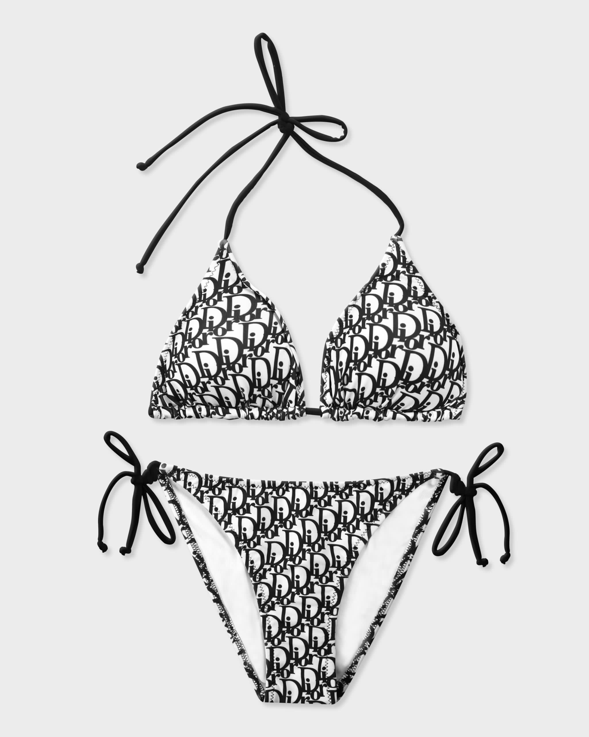 CHRISTIAN DIOR OBLIQUE MONO BIKINI